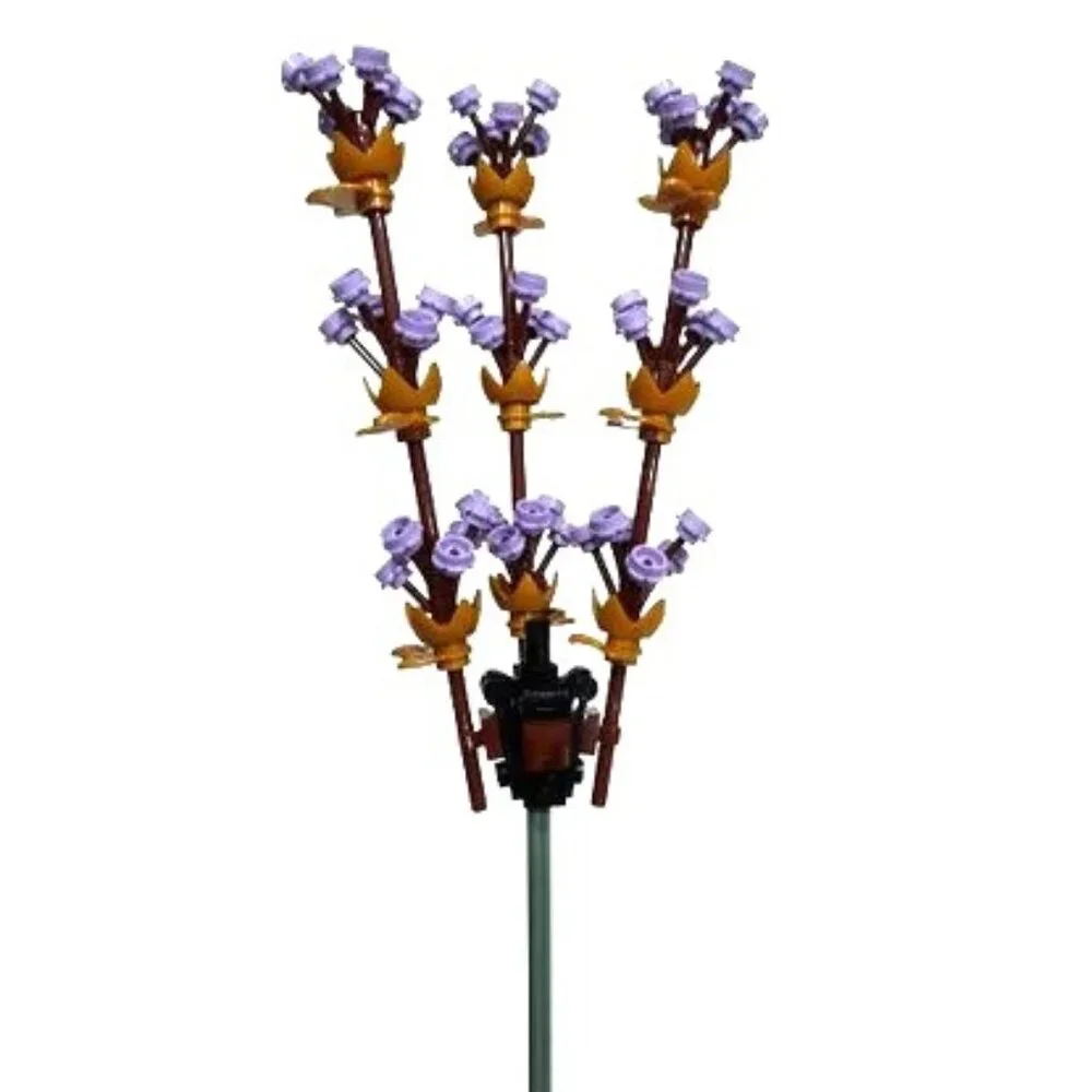 LEGO Botanical Flowers - 1 pcs Lavander - Individual Sale - Plants 10280 Bouquet